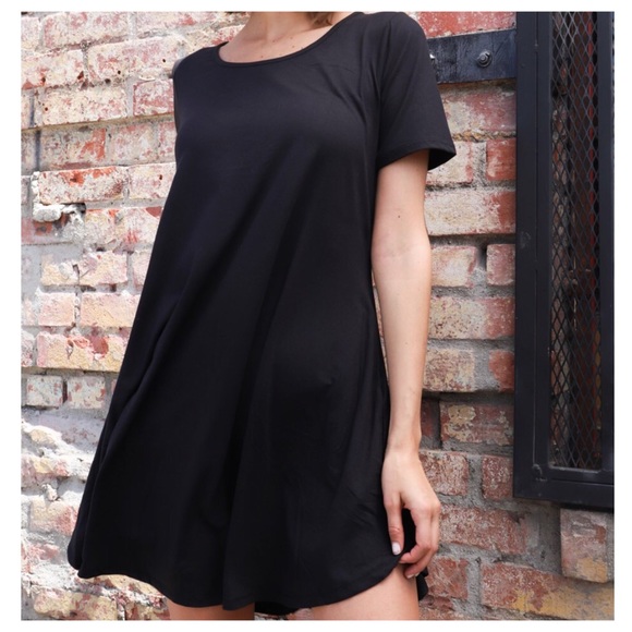 Black Swing Dress - Picture 3 of 8